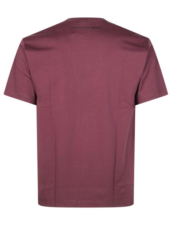 26SS 꼼데가르송 반팔 티셔츠 FQT002051 ROSSO - COMME DES GARCONS