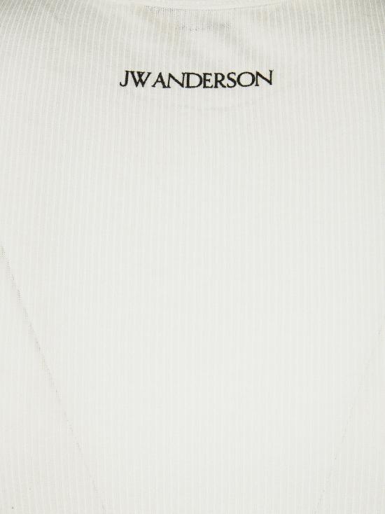 26SS JW앤더슨 민소매 티셔츠 JO0291PG1904 002 BIANCO - JW ANDERSON
