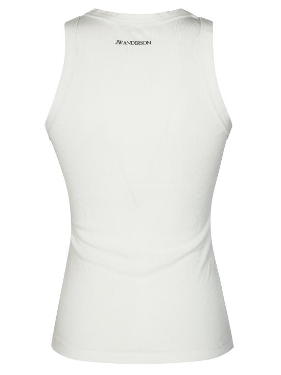 26SS JW앤더슨 민소매 티셔츠 JO0291PG1904 002 BIANCO - JW ANDERSON