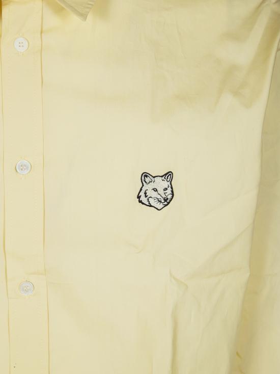 26SS 메종키츠네 긴팔 셔츠 QM00421WC5089 0425 BIANCO - MAISON KITSUNE