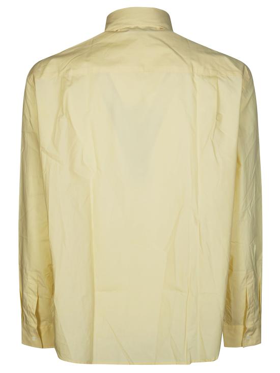 26SS 메종키츠네 긴팔 셔츠 QM00421WC5089 0425 BIANCO - MAISON KITSUNE