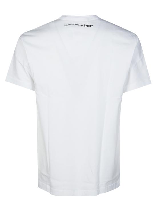 26SS 꼼데가르송 반팔 티셔츠 FQT029051 BIANCO - COMME DES GARCONS