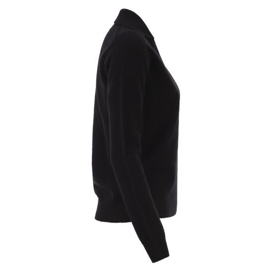 25FW 바니제 폴로 티셔츠 V54623 BLACK - VANISÉ
