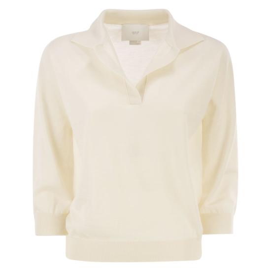 25SS 바니제 스웨터 V46058 WHITE