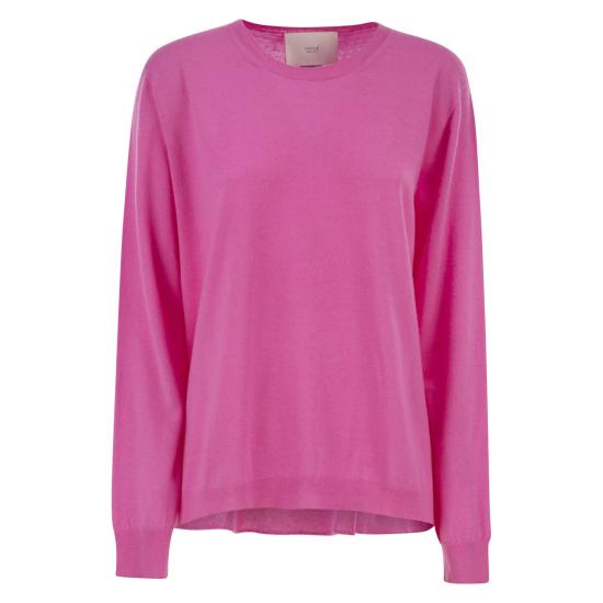 25SS 바니제 스웨터 V44011 FUCHSIA