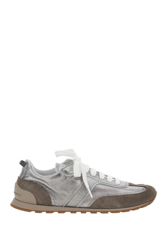 26FW 브루넬로 쿠치넬리 스니커즈 MZFAG3325PC8755 Grey