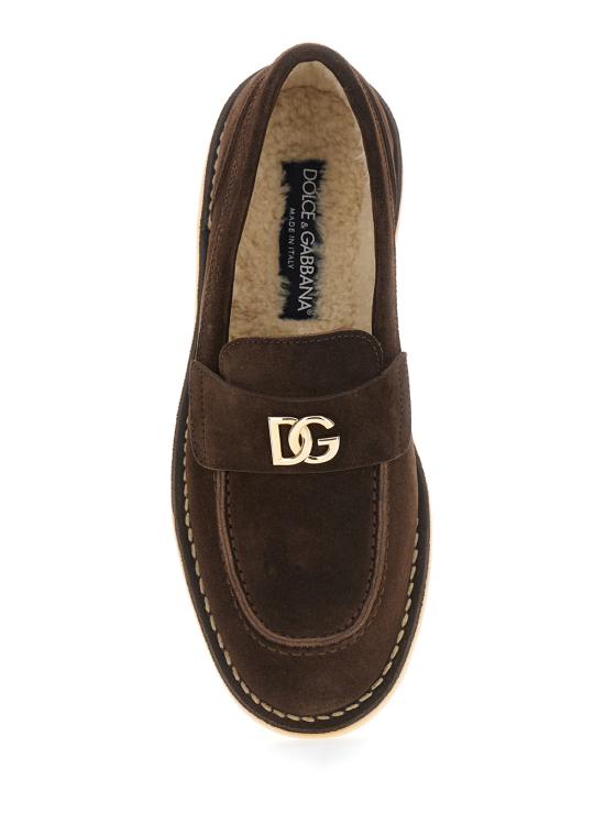 26SS 돌체앤가바나 로퍼 CP0182A3G5280081 Brown - DOLCE & GABBANA