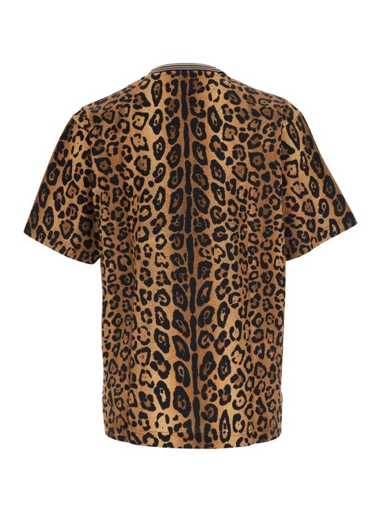 26SS 돌체앤가바나 반팔 티셔츠 G8PN9TII7B0HXNBM Brown - DOLCE & GABBANA