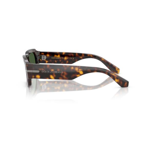 26SS 돌체앤가바나 선글라스 0Dg4485 직사각형 호피무늬 아세테이트 - DOLCE & GABBANA