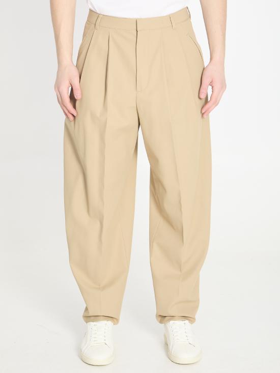 26SS 셀린느 코튼 트윌 몬탁 트라우저 RP0AW2L57 40BB NUDE NEUTRALS