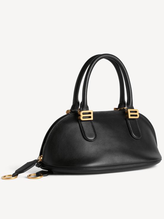 26SS 발렌시아가 볼레로 볼링백 8685852ACJS 1000 BLACK - BALENCIAGA