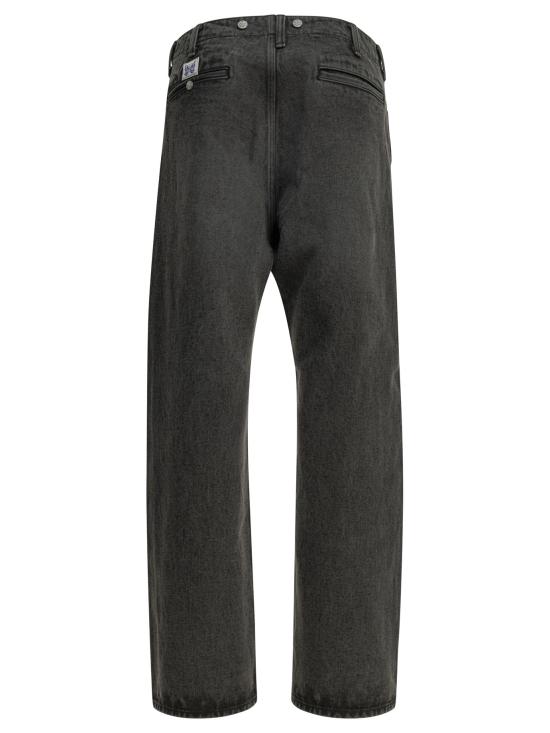 26SS 니들스 스트레이트 팬츠 SX179BBLACK - NEEDLES