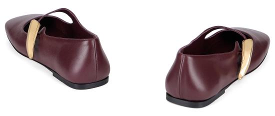 26SS 보테가베네타 플랫 슈즈 868211VBSD06176 Red purple or grape - BOTTEGA VENETA
