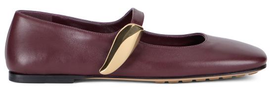26SS 보테가베네타 플랫 슈즈 868211VBSD06176 Red purple or grape - BOTTEGA VENETA