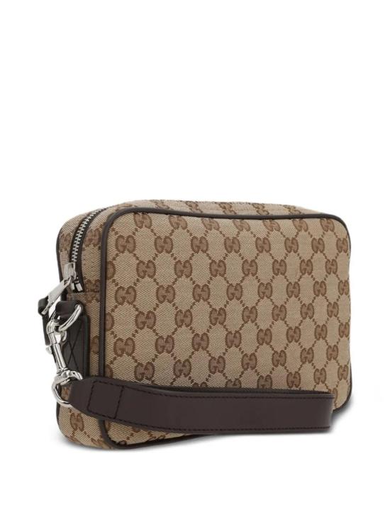 25FW 구찌 캔버스 스몰 크로스바디 백 834802FAEPS9752 Beige - GUCCI