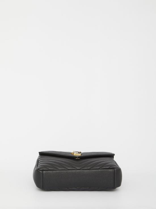  생로랑 마틀라세 미디움 체인백 600279BRM07 1000 BLACK - SAINT LAURENT