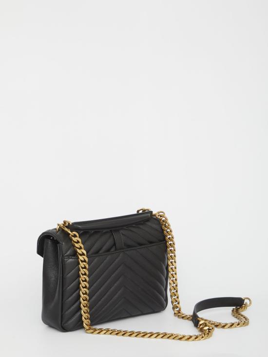 생로랑 마틀라세 미디움 체인백 600279BRM07 1000 BLACK - SAINT LAURENT