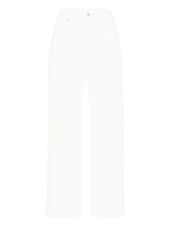 26SS 브루넬로 쿠치넬리 스트레이트 팬츠 M0H81P4008 C600 WHITE