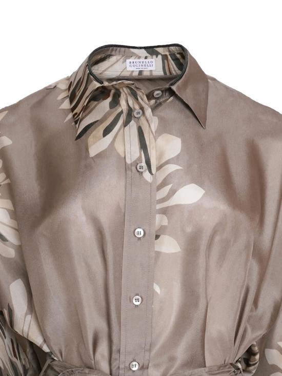 26SS 브루넬로 쿠치넬리 블라우스 MQ967RH216 C009 PRINTED - BRUNELLO CUCINELLI