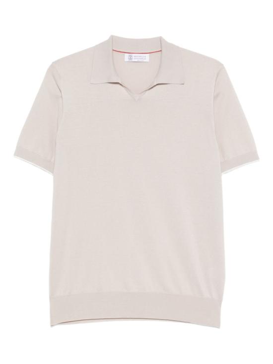 26SS 브루넬로 쿠치넬리 반팔 티셔츠 M29800145 CBD04 BEIGE O TAN