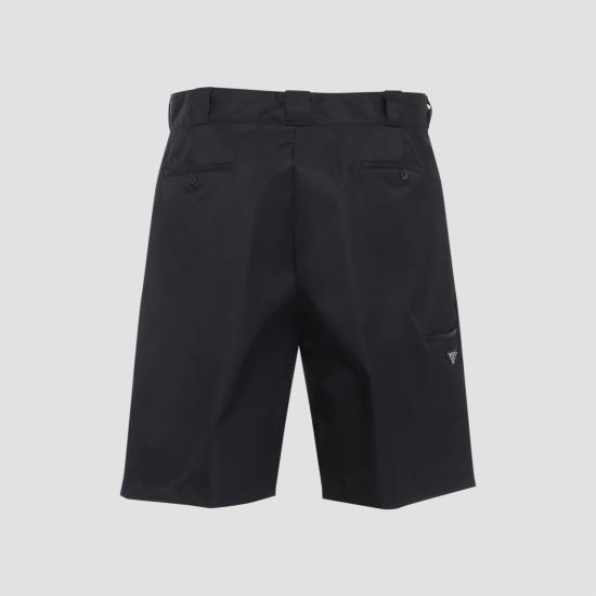  프라다 스트레이트 팬츠 SPG32SWMO1WQ8F0002 black - PRADA