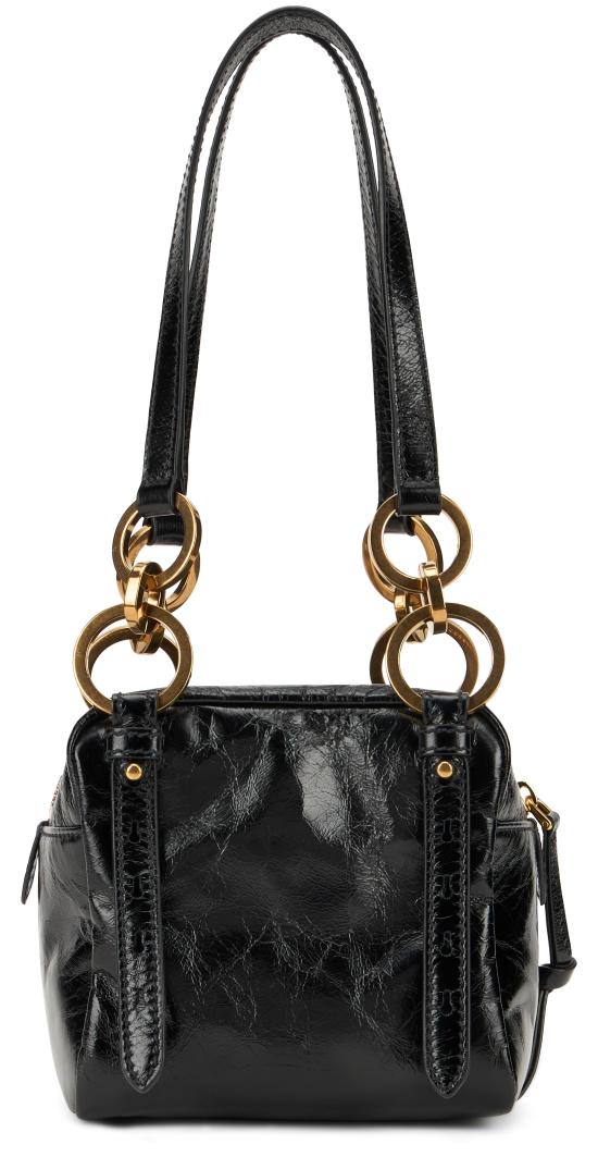 25SS 프라다 댕글 미니 레더 토트백 1BB137VOOO2CYRF0002 black - PRADA