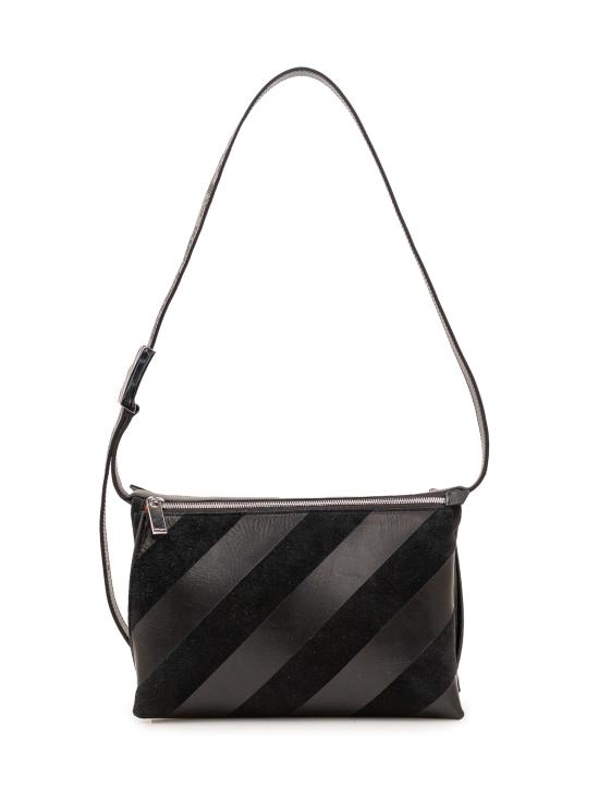 26SS 오프화이트 숄더백 OWNN18NS26LEA001 1010 BLACK