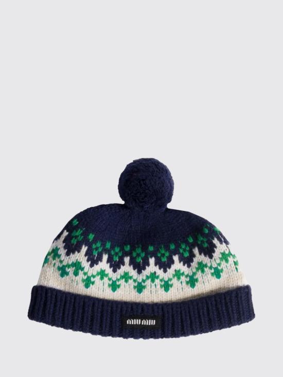 26SS 미우미우 비니 5HC48918SI F0124 Navy