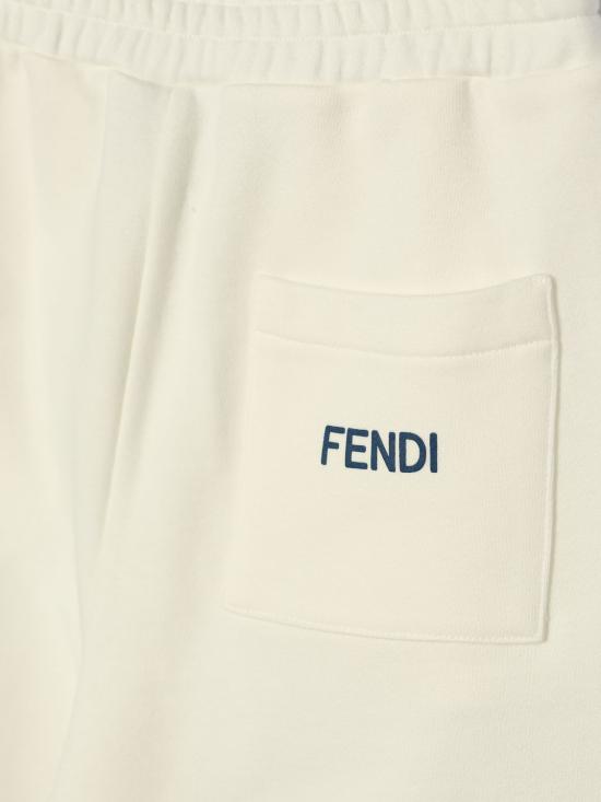 26SS [키즈] 펜디 쇼츠/버뮤다 JMF5905V0 F0TU9 White - FENDI