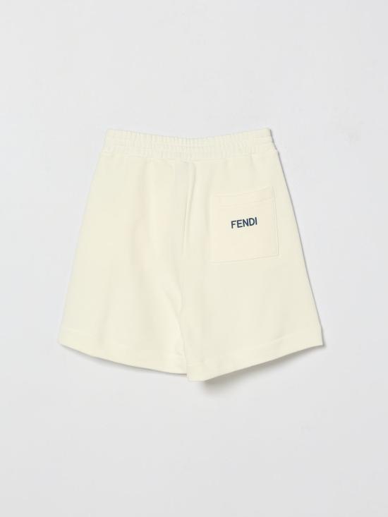 26SS [키즈] 펜디 쇼츠/버뮤다 JMF5905V0 F0TU9 White - FENDI