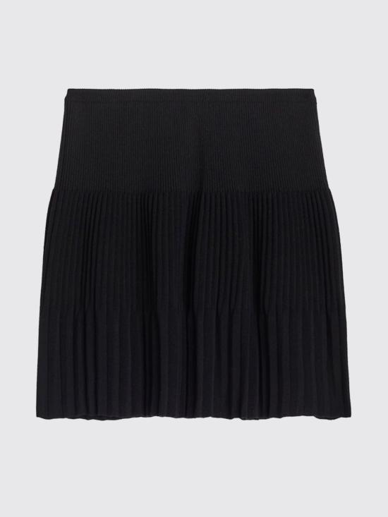26SS 마카파니 미디 스커트 M26E1ACMN001MN08900 Black - MACCAPANI