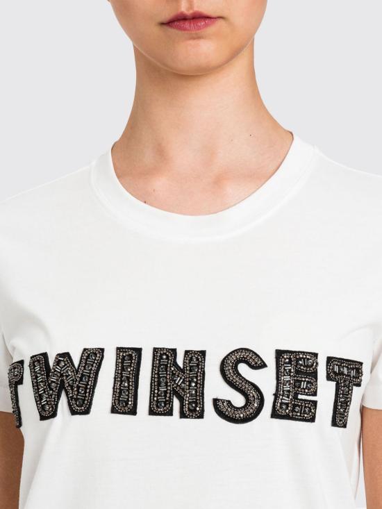 26SS 트윈셋 반팔 티셔츠 261LB2PAA 00526 White - TWINSET