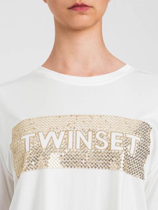 26SS 트윈셋 반팔 티셔츠 261LB2SAA 00526 White - TWINSET