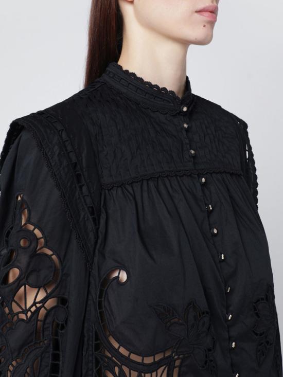 26SS 팜 리오 블라우스 351180 L0002 Black - FARM RIO