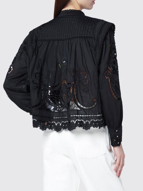 26SS 팜 리오 블라우스 351180 L0002 Black - FARM RIO
