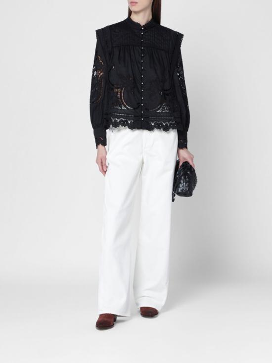 26SS 팜 리오 블라우스 351180 L0002 Black - FARM RIO