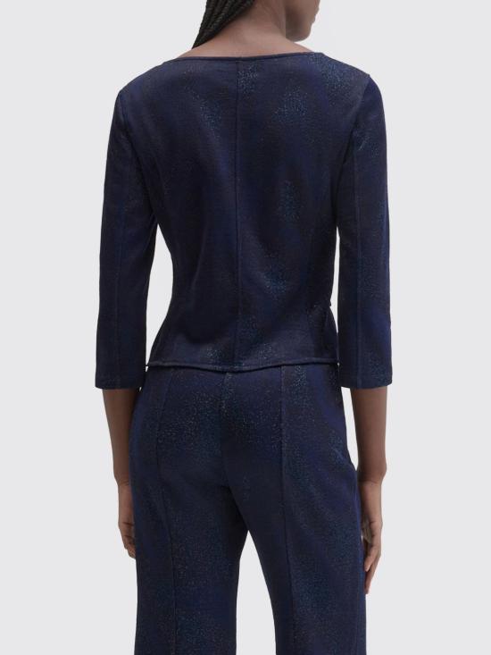 26SS 마카파니 긴팔 티셔츠 M25I1ASJB015JL00600 Navy - MACCAPANI