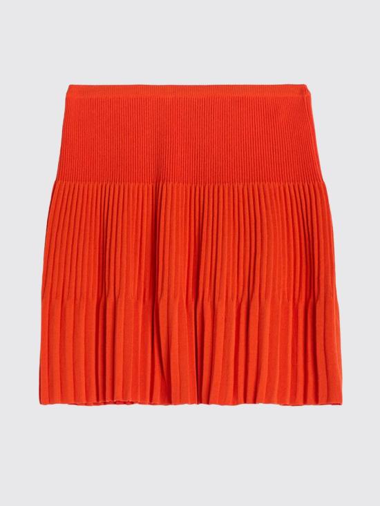 26SS 마카파니 미디 스커트 M26E1ACMN001MN08306 Orange - MACCAPANI