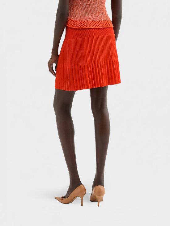 26SS 마카파니 미디 스커트 M26E1ACMN001MN08306 Orange - MACCAPANI