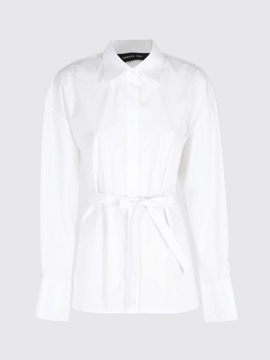 26SS 페데리카 토시 셔츠 41101400 01 White - FEDERICA TOSI