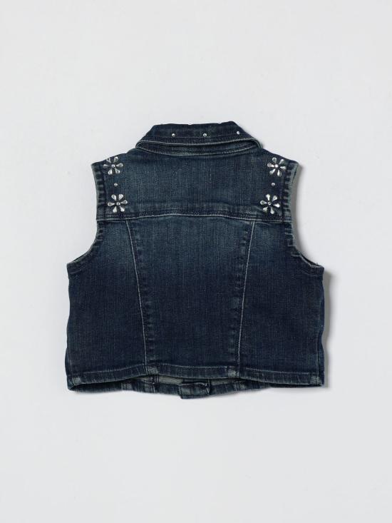 26SS [키즈] 리우조 베스트 KA6071D3246 79069 Denim - LIU JO