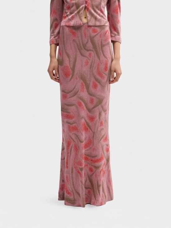 26SS 마카파니 롱 스커트 M26E1ACJN010JN02454 Pink