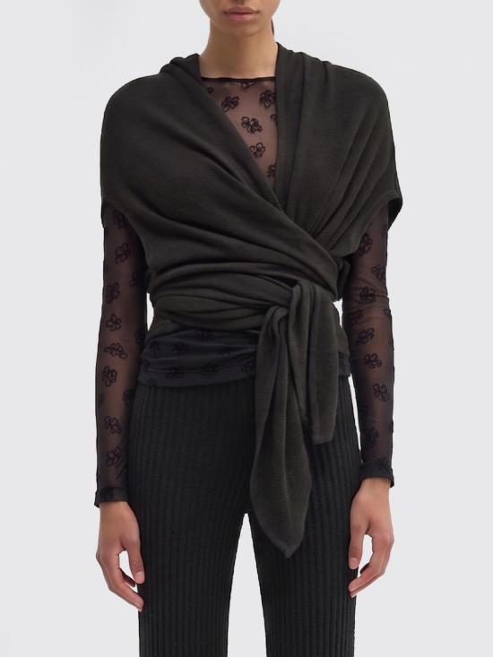 26SS 마카파니 블라우스 24IM2M0T05148039000 Black