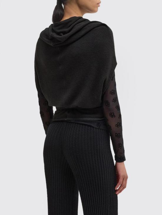 26SS 마카파니 블라우스 24IM2M0T05148039000 Black - MACCAPANI