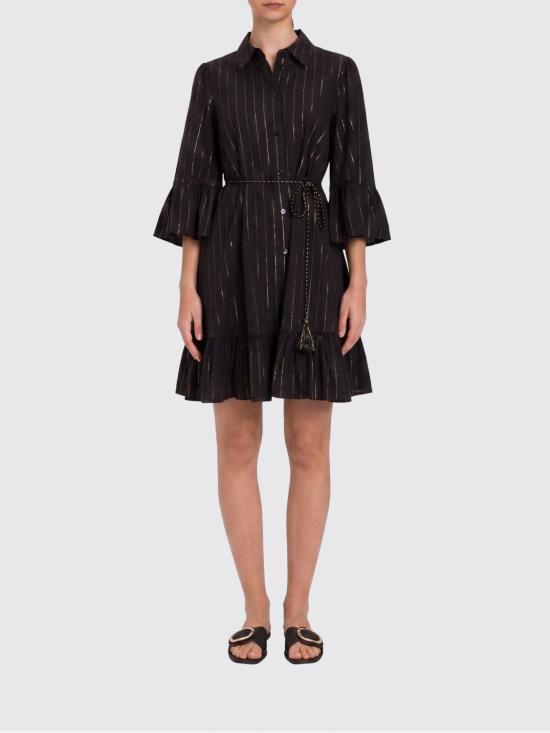 26SS 트윈셋 미디 원피스 261LB2QEE 00006 Black