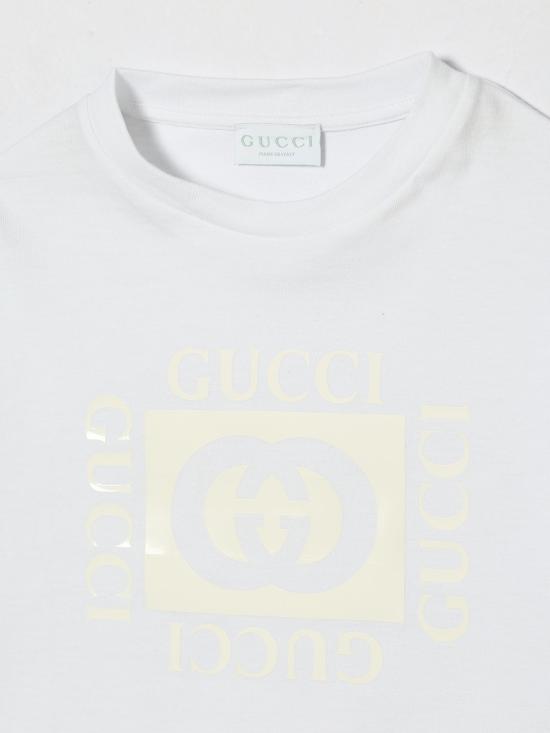 26SS [키즈] 구찌 티셔츠 855551XJHO7 9053 Bianco 3 - GUCCI