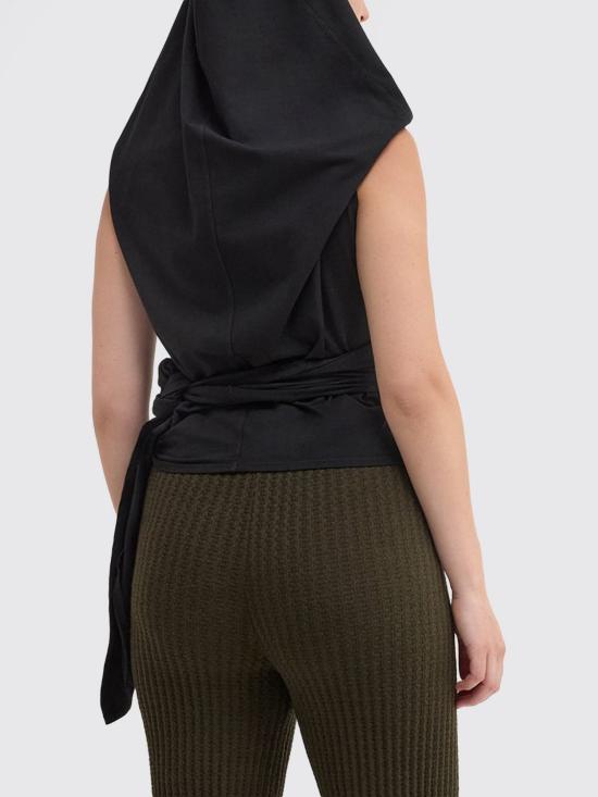 26SS 마카파니 블라우스 25EM2M0T05040819000 Black - MACCAPANI