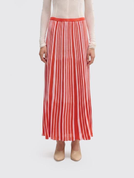 26SS 마카파니 롱 스커트 M26E1ACMN006MN13306 Orange