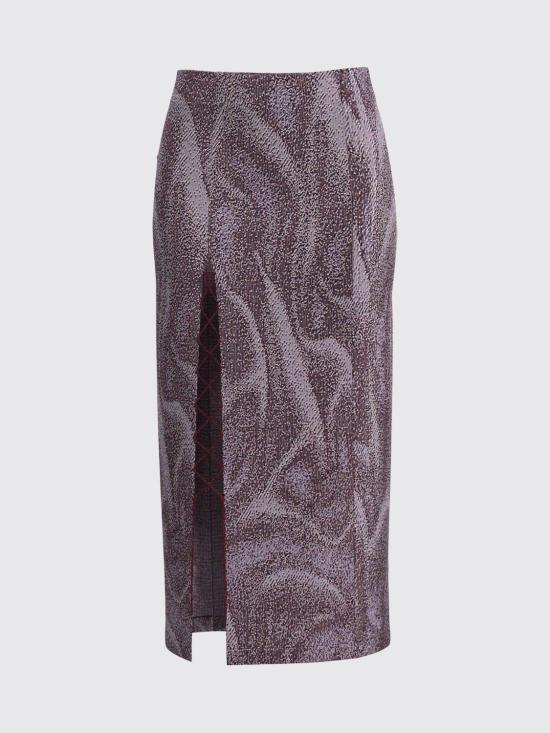 26SS 마카파니 롱 스커트 25EM2M0C0904796F771 Lilac - MACCAPANI