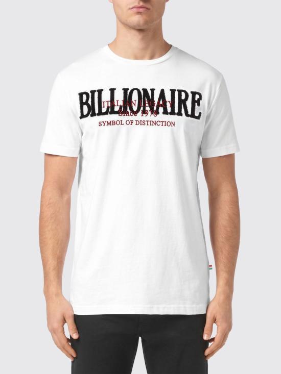 26SS 빌리어네어 반팔 티셔츠 BAECMTK8188BTE014N 01 White